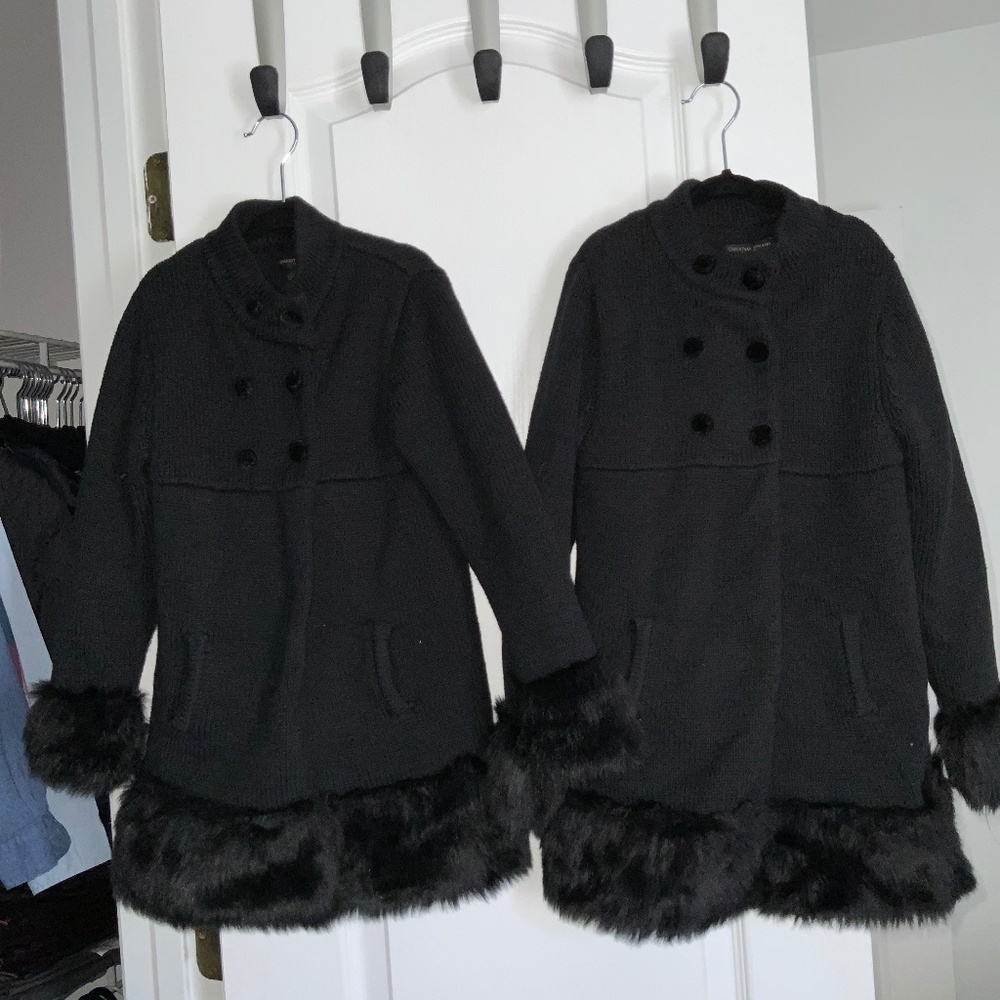 Price is for one Christian Siriano Girls sweater coat 6-7Y